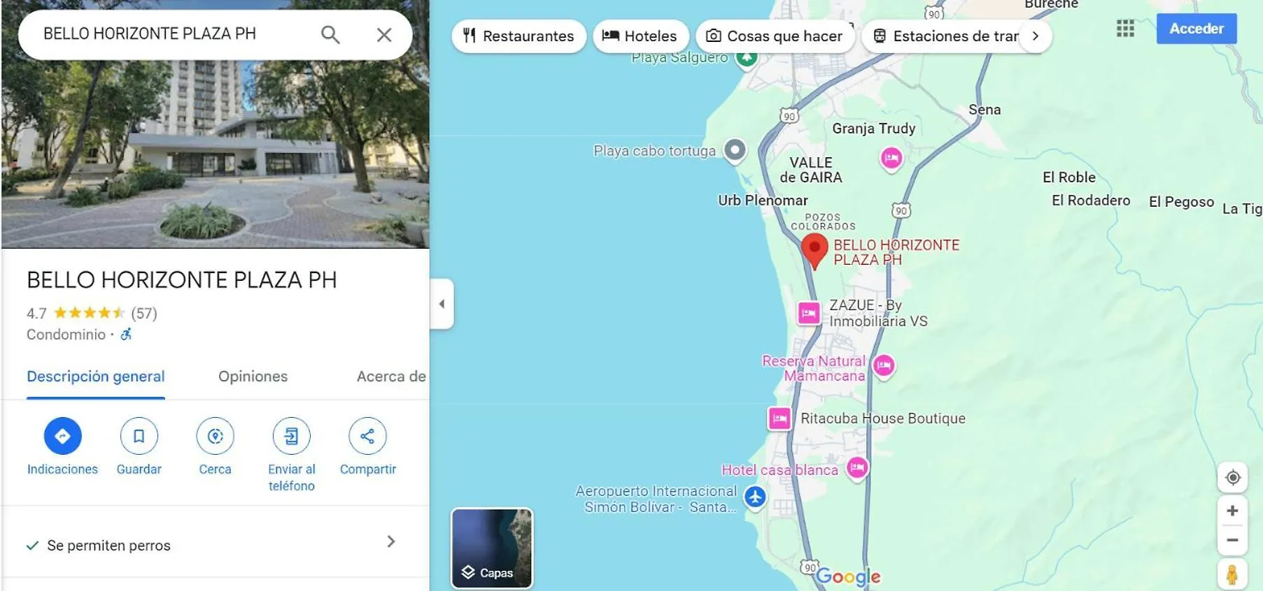 Holiday home Descanso Cerca Playa Bello Horizonte, Wifi 350Mg Santa Marta